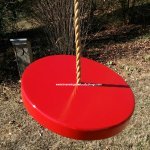 Red Disc Tree Swing