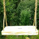 White Distressed 4 Hole Swing