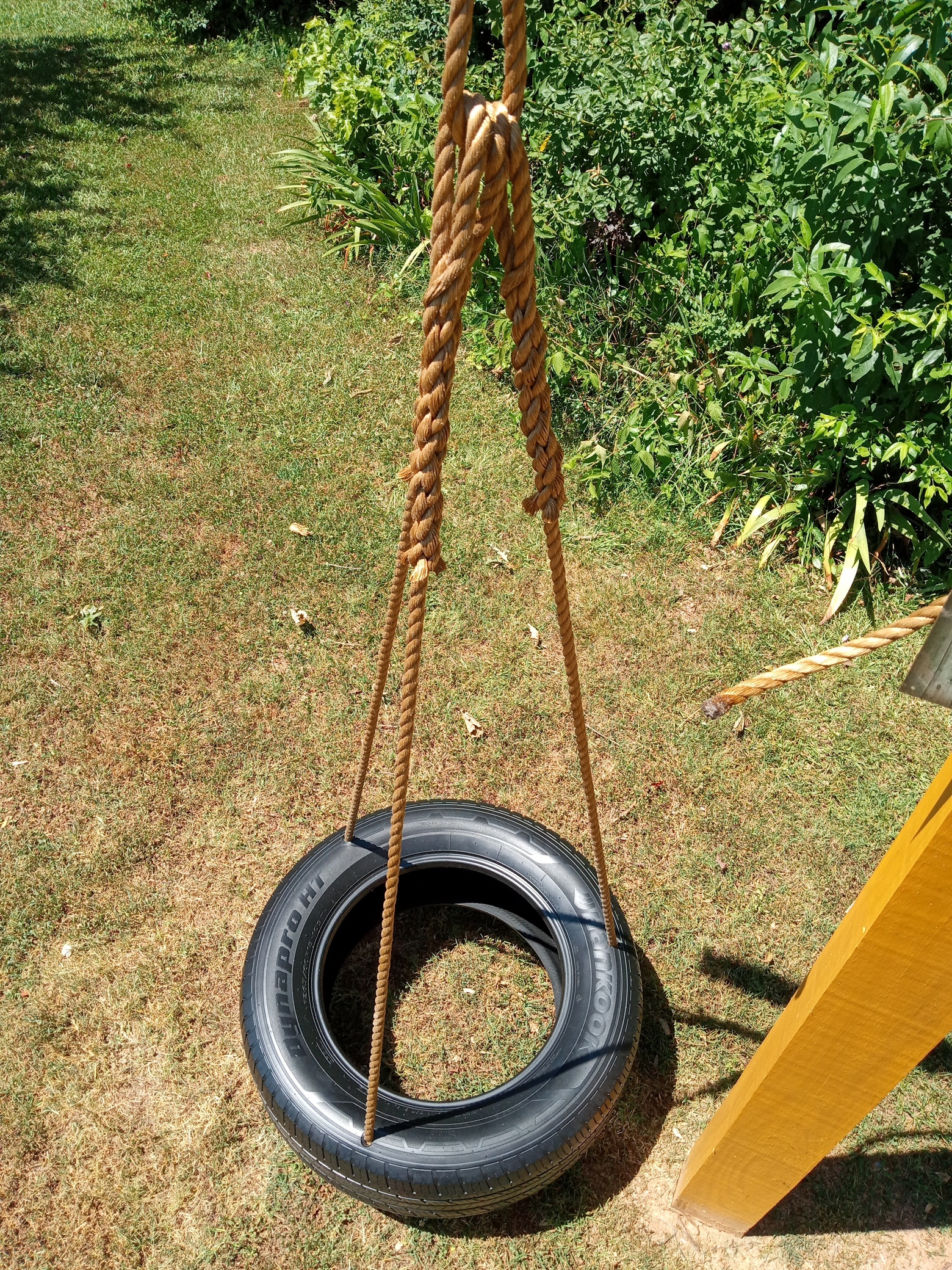 Horizontal Tire Swing